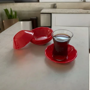 Up Home 50 Adet Çay Tabağı Bardak Altlığı Plastik