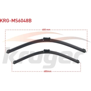 Arac Bazlı Sılecek Setı 600-480MM Vw Golf Vı (5k1) / Passat (3c2) / Jetta (162,163,AV2) / Audı Q2 (Gab) / Skoda Yetı (5l7) / Skoda Octavıa -1Q1998002