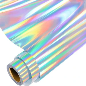 Hologram Gökkuşağı  Araç Motosiklet Jant Kaplama Folyosu   ( 20CMX152CM )