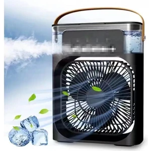 600 ml Ultrasonik Hava Nemlendirici Buhar Makinesi ve Aroma Difüzörü ve Buzlu Klima Rgb Işıklı