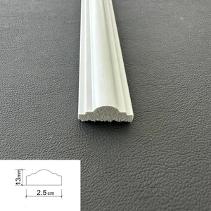 Dekoratif Boyanabilir 10 Adet 2,5 cm Polistren Duvar Çıtası