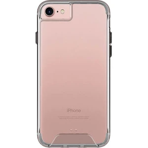 Techno Guru iPhone Se 2022 Ultra Koruma Sağlayan Sert ve Şeffaf Gard Premium Silikon Kılıf