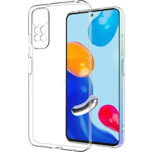 Techno Guru Redmi Note 11S Global Kamera Korumalı Şeffaf Sheer Premium Silikon Kılıf