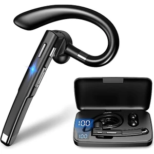 Good Shop Kablosuz Bluetooth Kulaklık 51 Eller Serbest Enc Çağrı Gürültü Azaltma Sürüş Tek Kulak Iş Kulaklıkları (Yurt Dışından)