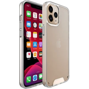 Techno Guru iPhone 14 Pro Max Ultra Koruma Sağlayan Sert ve Şeffaf Gard Premium Silikon Kılıf