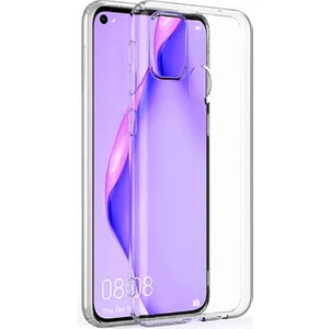 Techno Guru Samsung Galaxy M21 Kamera Korumalı Şeffaf Sheer Premium Silikon Kılıf