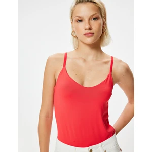 Basic Ince Askılı Atlet Slim Fit