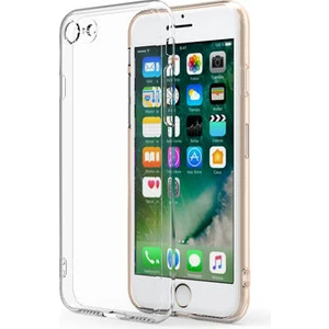 Techno Guru iPhone Se 2020 Kamera Korumalı Şeffaf Sheer Premium Silikon Kılıf