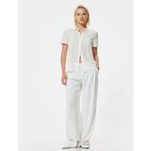 Kısa Kollu Gömlek Klasik Yaka