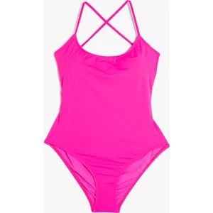 Çapraz Askılı Mayo Çıkarılabilir Pedli Astarlı