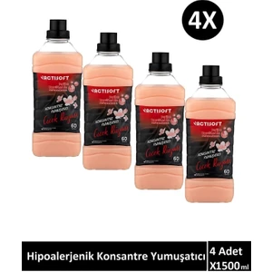 Hipoalerjenik Çiçek Rüyası Konsantre Çamaşır Yumuşatıcı 1500 ml x 4 Adet