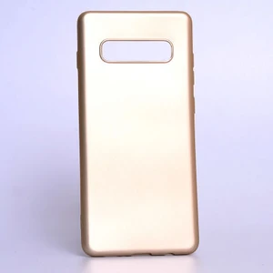 Techno Guru Samsung Galaxy S10 Plus Için Esnek ve Şık Soft Premier Silikon Kılıf