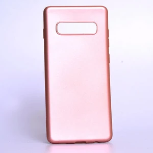 Techno Guru Samsung Galaxy S10 Plus Için Esnek ve Şık Soft Premier Silikon Kılıf