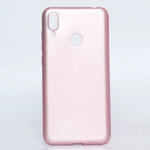 Techno Guru Huawei Y7 Prime 2019 Için Esnek ve Şık Soft Premier Silikon Kılıf