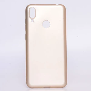 Techno Guru Huawei Y7 Prime 2019 Için Esnek ve Şık Soft Premier Silikon Kılıf