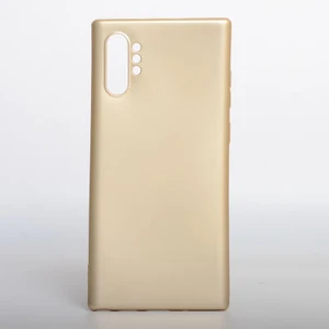 Techno Guru Samsung Galaxy Note 10 Plus Için Esnek ve Şık Soft Premier Silikon Kılıf