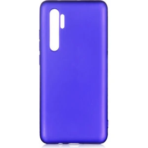 Techno Guru Xiaomi Mi Note 10 Lite Için Esnek ve Şık Soft Premier Silikon Kılıf