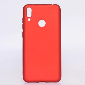 Techno Guru Huawei Y7 Prime 2019 Için Esnek ve Şık Soft Premier Silikon Kılıf