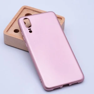 Techno Guru Huawei P20 Için Esnek ve Şık Soft Premier Silikon Kılıf