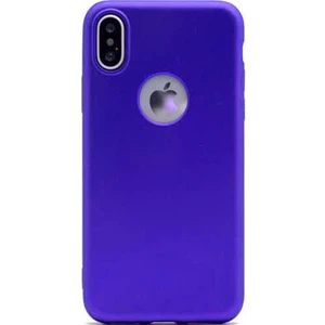 Techno Guru iPhone Xs Için Esnek ve Şık Soft Premier Silikon Kılıf