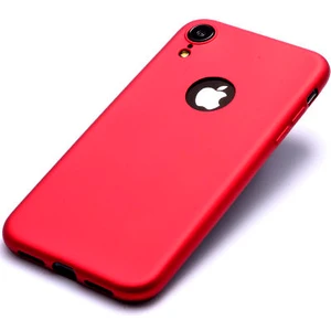 Techno Guru iPhone Xr Için Esnek ve Şık Soft Premier Silikon Kılıf