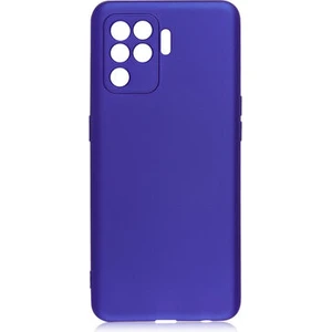 Techno Guru Oppo Reno 5 Lite Için Esnek ve Şık Soft Premier Silikon Kılıf