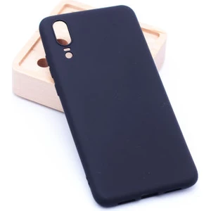 Techno Guru Huawei P20 Için Esnek ve Şık Soft Premier Silikon Kılıf