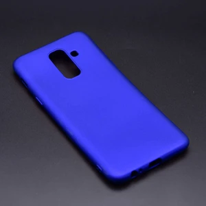 Techno Guru Samsung Galaxy A6 Plus 2018 Için Esnek ve Şık Soft Premier Silikon Kılıf