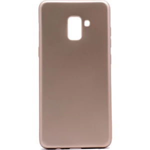 Techno Guru Samsung Galaxy A8 Plus 2018 Için Esnek ve Şık Soft Premier Silikon Kılıf