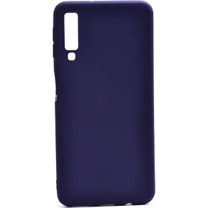 Techno Guru Samsung Galaxy A7 2018 Için Esnek ve Şık Soft Premier Silikon Kılıf