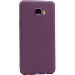 Techno Guru Samsung Galaxy C5 Için Esnek ve Şık Soft Premier Silikon Kılıf