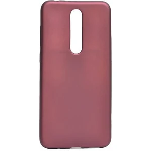 Techno Guru Nokia 5.1 Plus Için Esnek ve Şık Soft Premier Silikon Kılıf