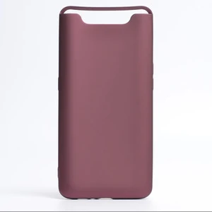 Techno Guru Samsung Galaxy A80 Için Esnek ve Şık Soft Premier Silikon Kılıf