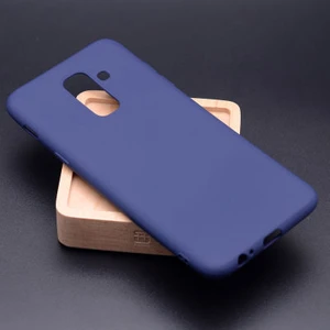 Techno Guru Samsung Galaxy A6 Plus 2018 Için Esnek ve Şık Soft Premier Silikon Kılıf