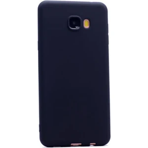 Samsung Galaxy C7 İle Uyumlu Kılıf Esnek Legger Silicone Cover