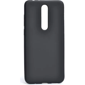 Techno Guru Nokia 5.1 Plus Için Esnek ve Şık Soft Premier Silikon Kılıf