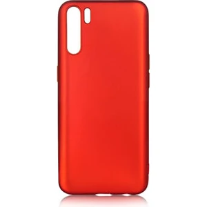 Techno Guru Oppo Reno 3 Için Esnek ve Şık Soft Premier Silikon Kılıf