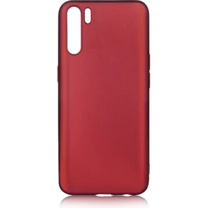 Techno Guru Oppo Reno 3 Için Esnek ve Şık Soft Premier Silikon Kılıf