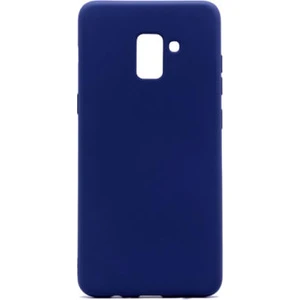 Techno Guru Samsung Galaxy A8 Plus 2018 Için Esnek ve Şık Soft Premier Silikon Kılıf