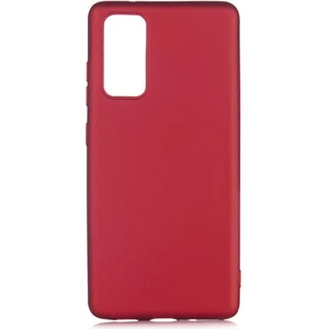 Techno Guru Samsung Galaxy S20 Fe Için Esnek ve Şık Soft Premier Silikon Kılıf