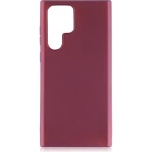 Techno Guru Samsung Galaxy S22 Ultra Için Esnek ve Şık Soft Premier Silikon Kılıf