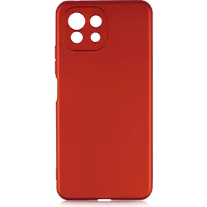Techno Guru Xiaomi Mi 11 Lite Için Esnek ve Şık Soft Premier Silikon Kılıf