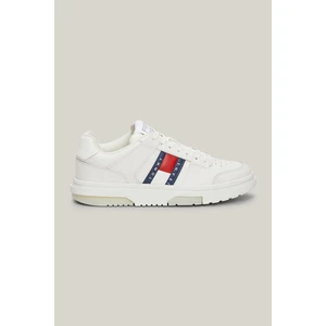 Tommy Hilfiger Kadın Brooklyn Deri Beyaz Sneaker