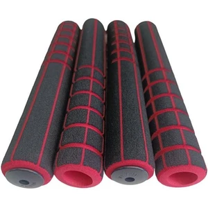 Bisiklet Dörtlü Sünger Elcik Kırmızı Siyah