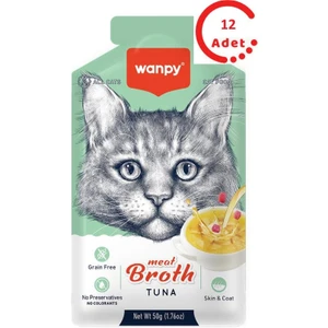 Ton Balıklı Kedi Çorbası 50 gr x 12 Adet