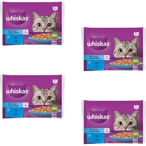 Balık Favorileri Jöleli Kedi Yaş Maması 4X85 gr x 4 Adet