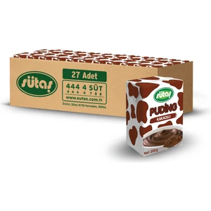 Kakaolu Puding 200 G (27 Adet)