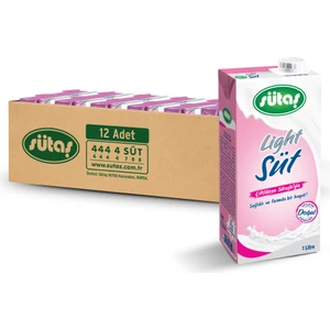 Süt Lıght 1 lt x 12