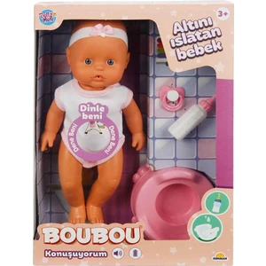 Sem Oyuncak Oyuncak Et Bebek Sesli Ağlayan Altını Islatan Süt Içen 32 cm