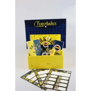 Dekomus Ile Özel Kutulu Yeni Sezon Lisanslı Fenerbahçe Full Kırtasiye Seti